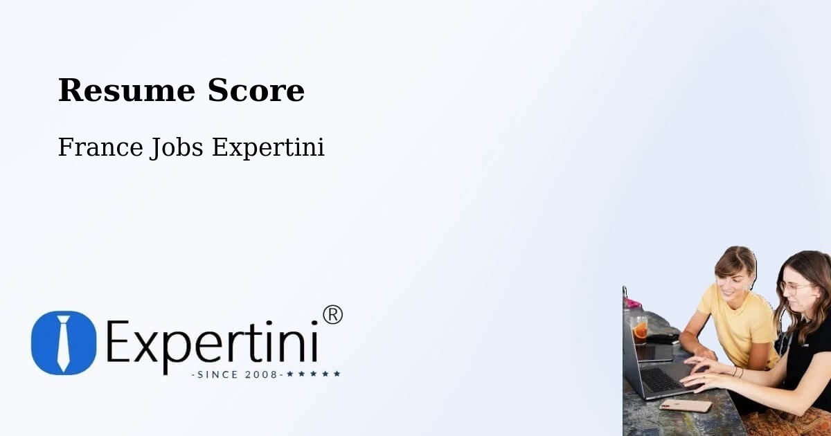 Resume Score & Job Description Match Tool – Manche - France Jobs Expertini